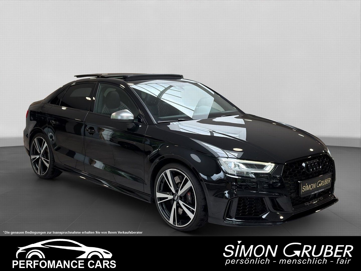 Fahrzeugabbildung Audi RS 3 Limo quattro Nappa B&O Matrix Pano 280 km/h