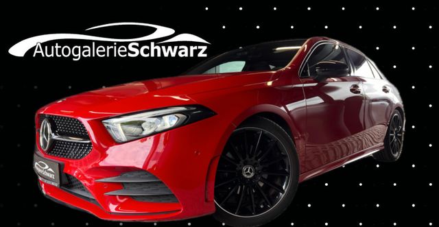 MERCEDES-BENZ A 200 7G AMG NIGHT AMG-LEDER DIST+360°BURMS PANO