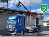 MAN TGX 33.580 TGX 6X4 Palfinger Epsilon Wood crane