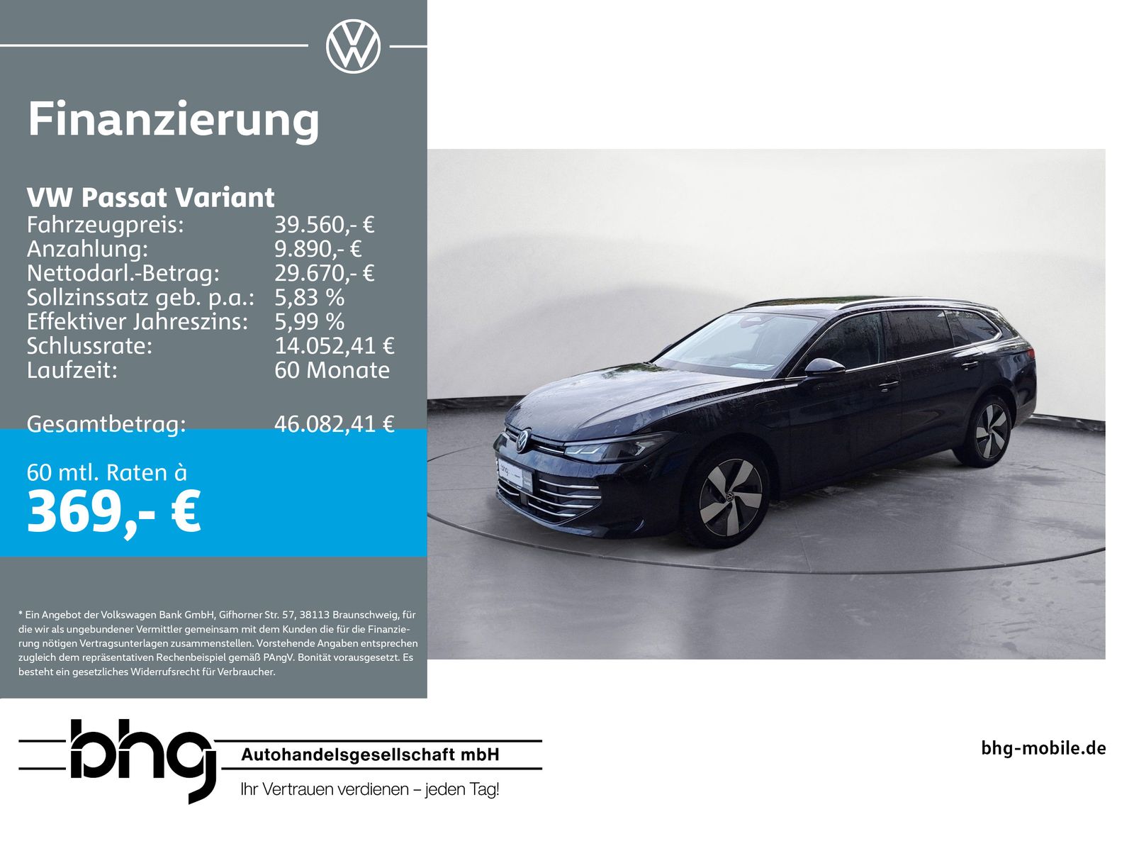 Volkswagen Passat Variant 1.5 e-Hybrid DSG Business