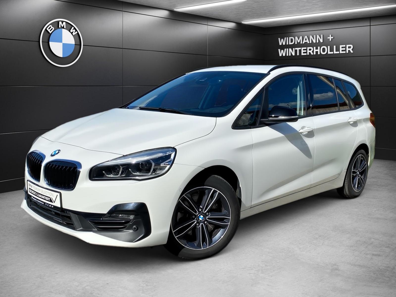 BMW 218d xDrive Gran Tourer Sport Line Aut. Navi AHK
