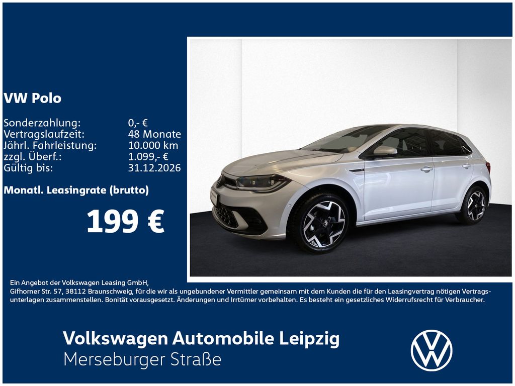 Polo R-Line 1.0 l TSI 70 kW DSG*CLIMA*RFK*GJR