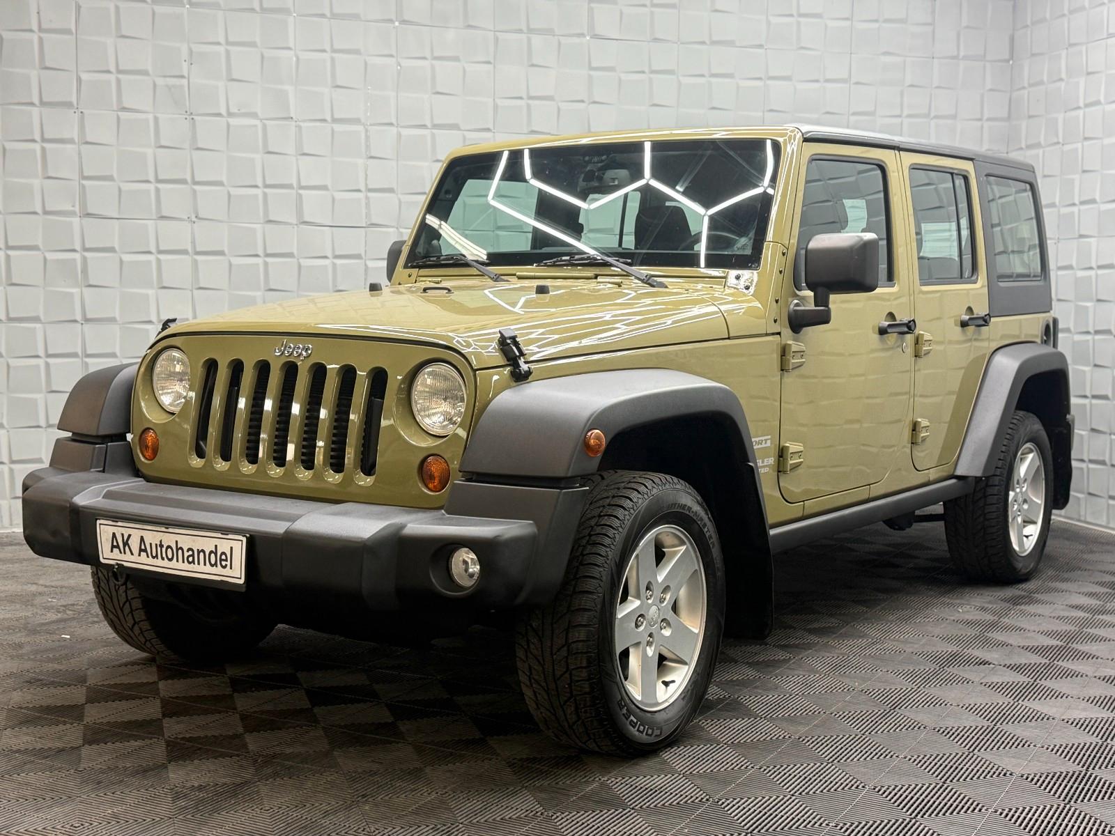 Jeep Wrangler Unlimited 2.8 CRD 200 ch 4x4 BVM / 186 877 km / Commando Green / Hard-Top