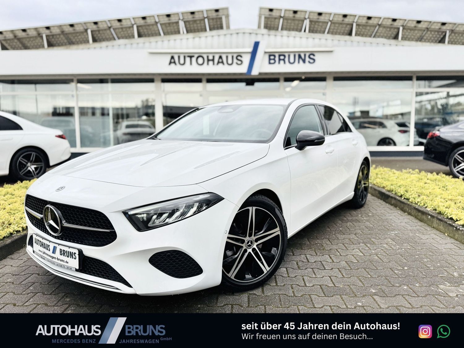 Fahrzeugabbildung Mercedes-Benz A 180 PROGRESSIVE & NIGHT, Autom., Winter, RFK,
