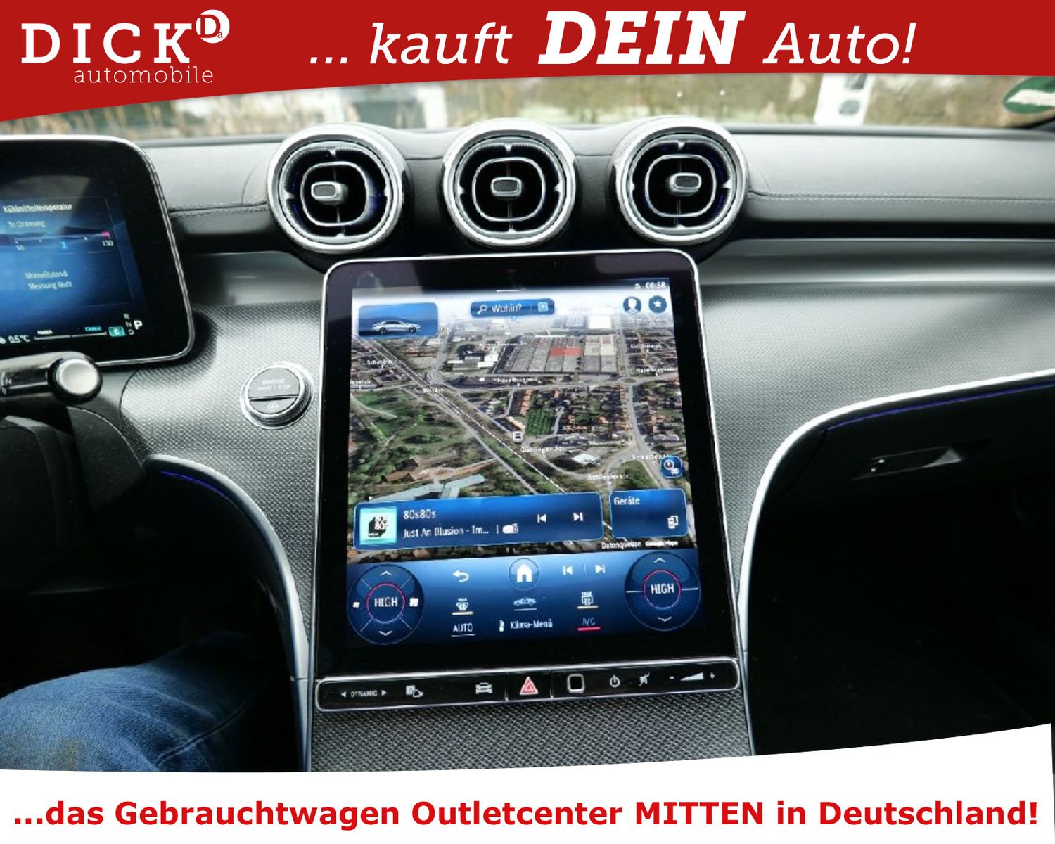 Fahrzeugabbildung Mercedes-Benz C 220d 9G AMG/LED+/BURME/MASSAGE/360°/19"LM/8Fa