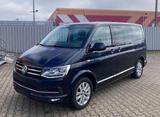Volkswagen T6 Multivan Highline 4Motion/DSG/Leder/Navi/AHK/ - Volkswagen: Blau, Multivan Motion