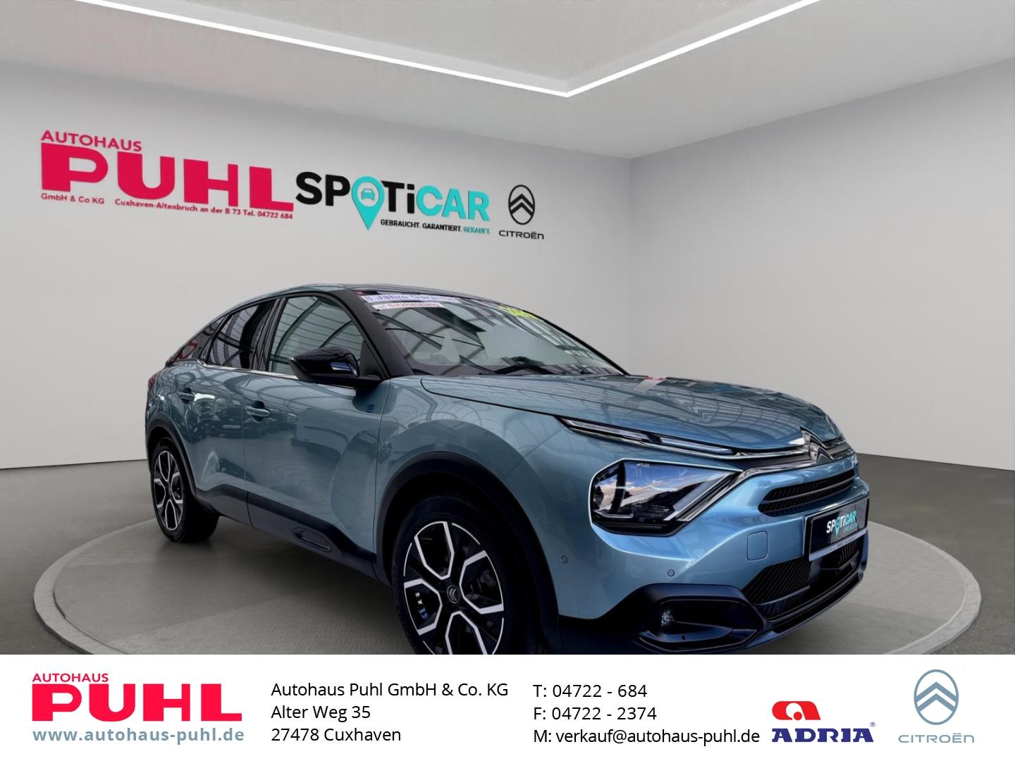 Citroën C4 E-Shine Elektro,Panodach,Navi+Winterräder,Sou