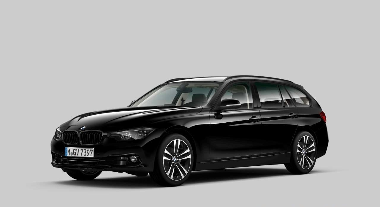 BMW 320d Touring Sport Line Shadow-Aut-LED-Leder-AHK