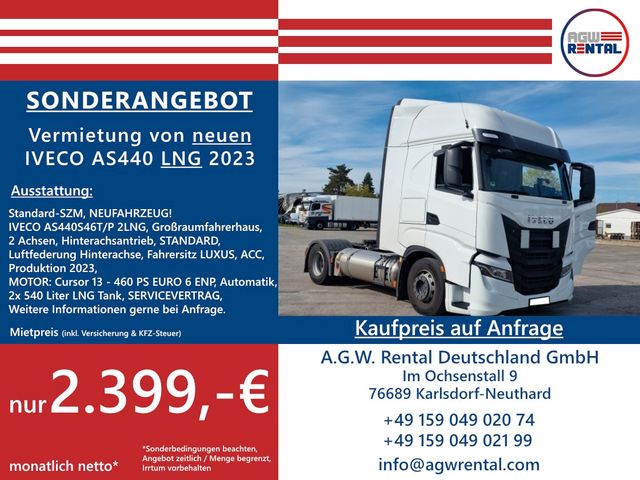 Iveco AS440S46T/P*2x LNG*S-WAY 460*RETARDER*LED*2023*