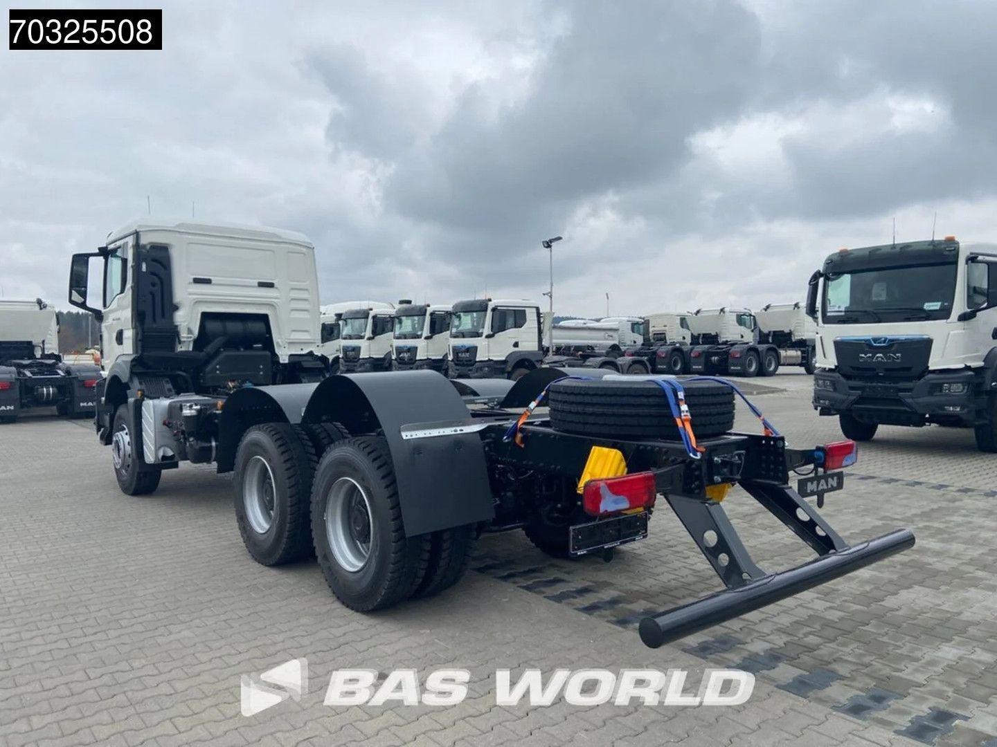 MAN TGS 33.400 6X4 NEW 6x4 chassis! Steelsuspension