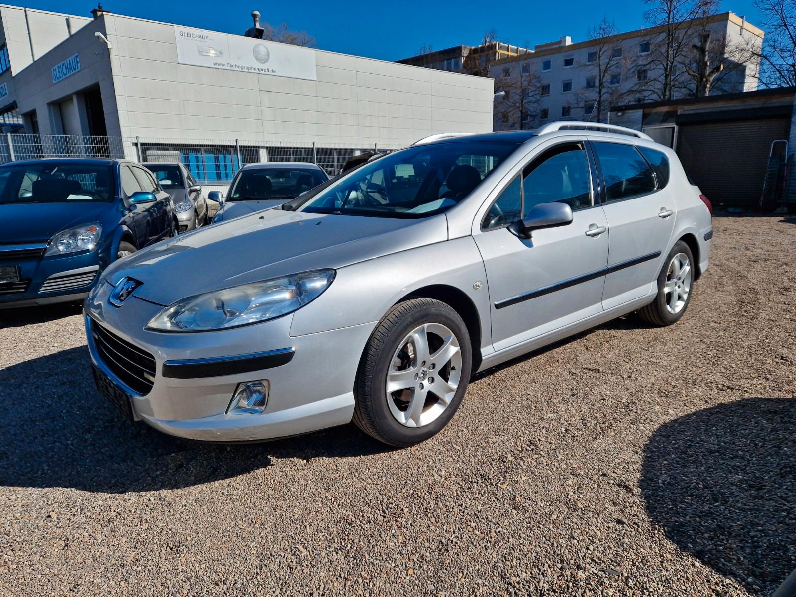 Peugeot 407 SW 2.0 HDi LEDER-AHK-PANO.-KUPPLUNG NEU