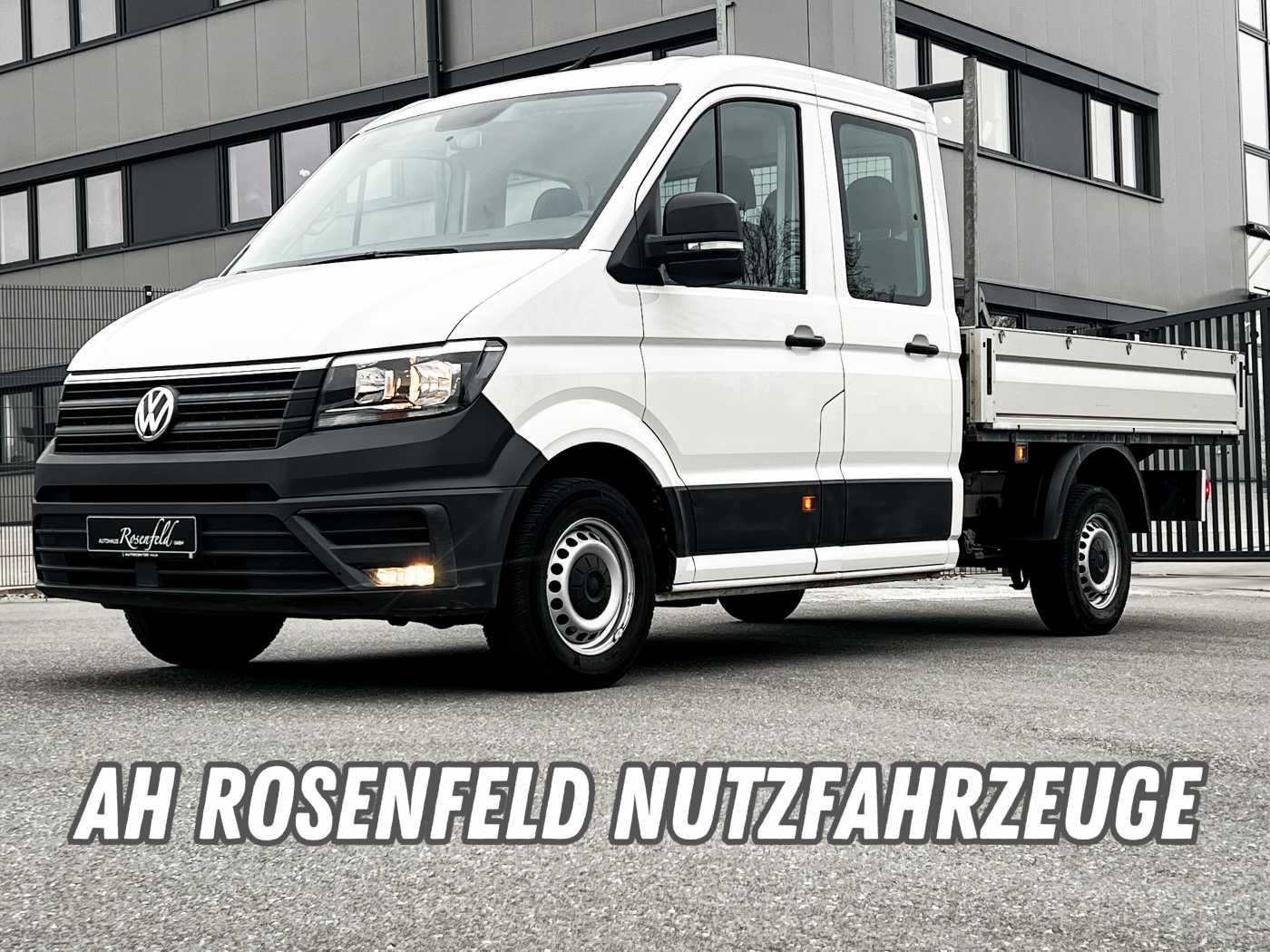 Volkswagen Crafter 35 Pritsche DOKA MR +Klima+AHK+Kamera+DA