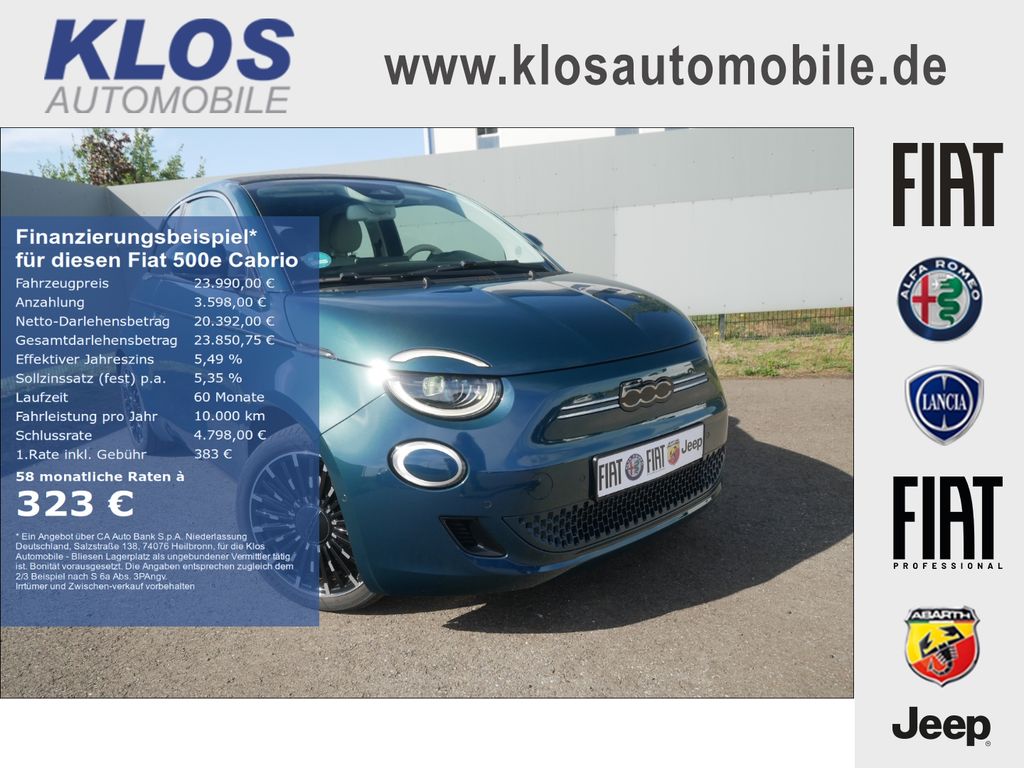 Image of Fiat 500e