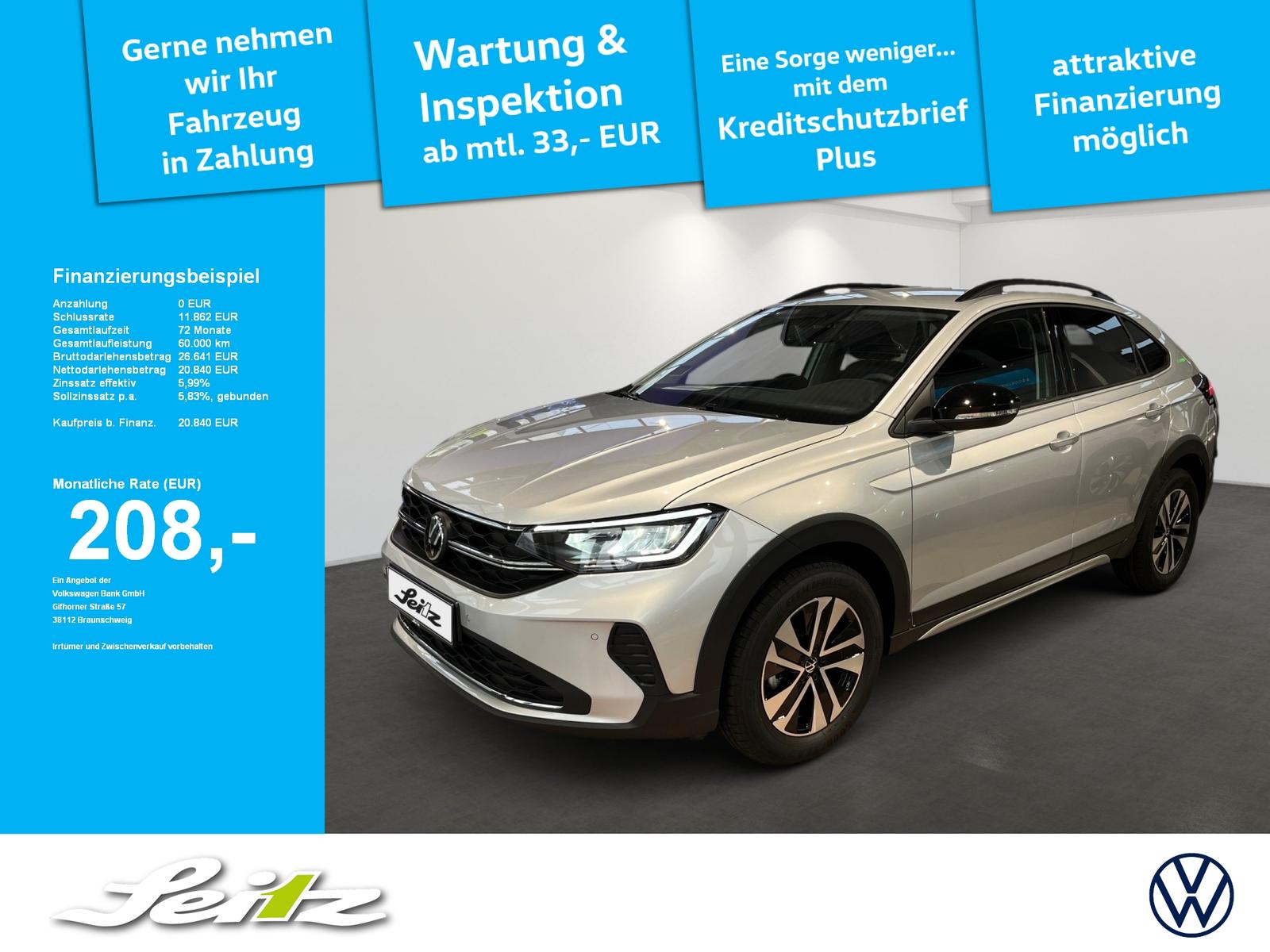 Volkswagen Taigo 1.0 TSI Energy *LED*KAMERA*SITZHZG*