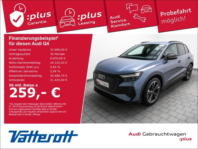 Audi Q4 etron 40 S line AHK SONOS Leder ACC