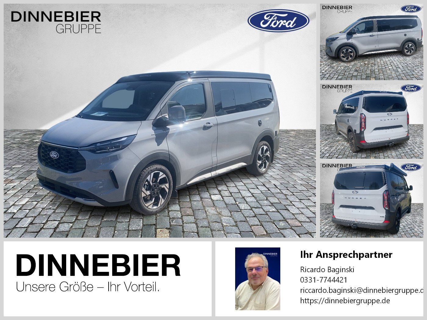 Ford Tourneo Custom NUGGET 320 L1 ACTIVE, Aufstelldac