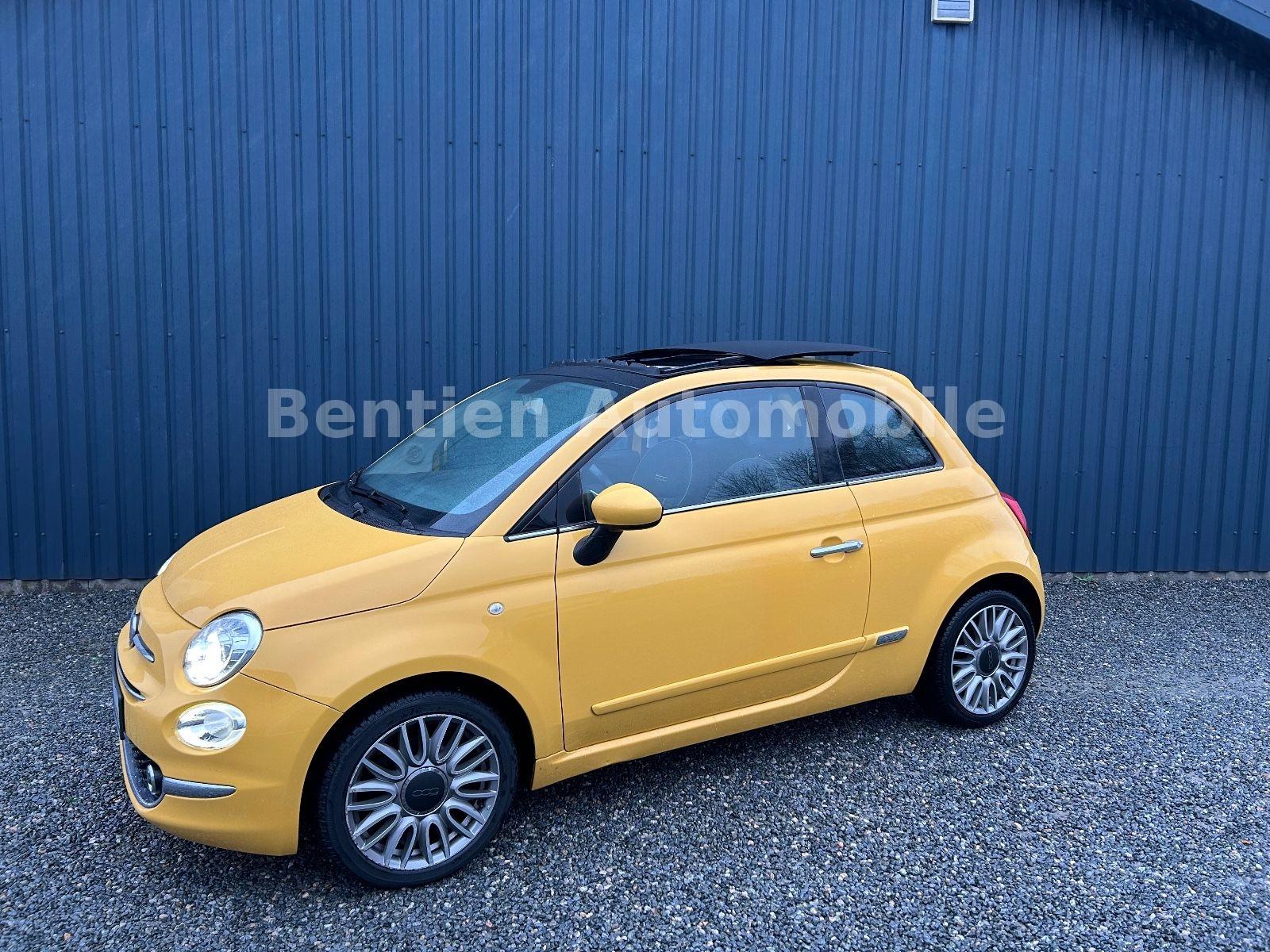 Fiat 500 Lounge,Klima,el.Dach,Xenon, PDC,Alu mit Ganz
