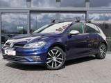 Volkswagen Golf VII 1.5 TSI BMT Highline LED/MASSAGE/NAVI/R - mit Benzin-Antrieb: Blau, Verkehrszeichenerkennung, Limousine