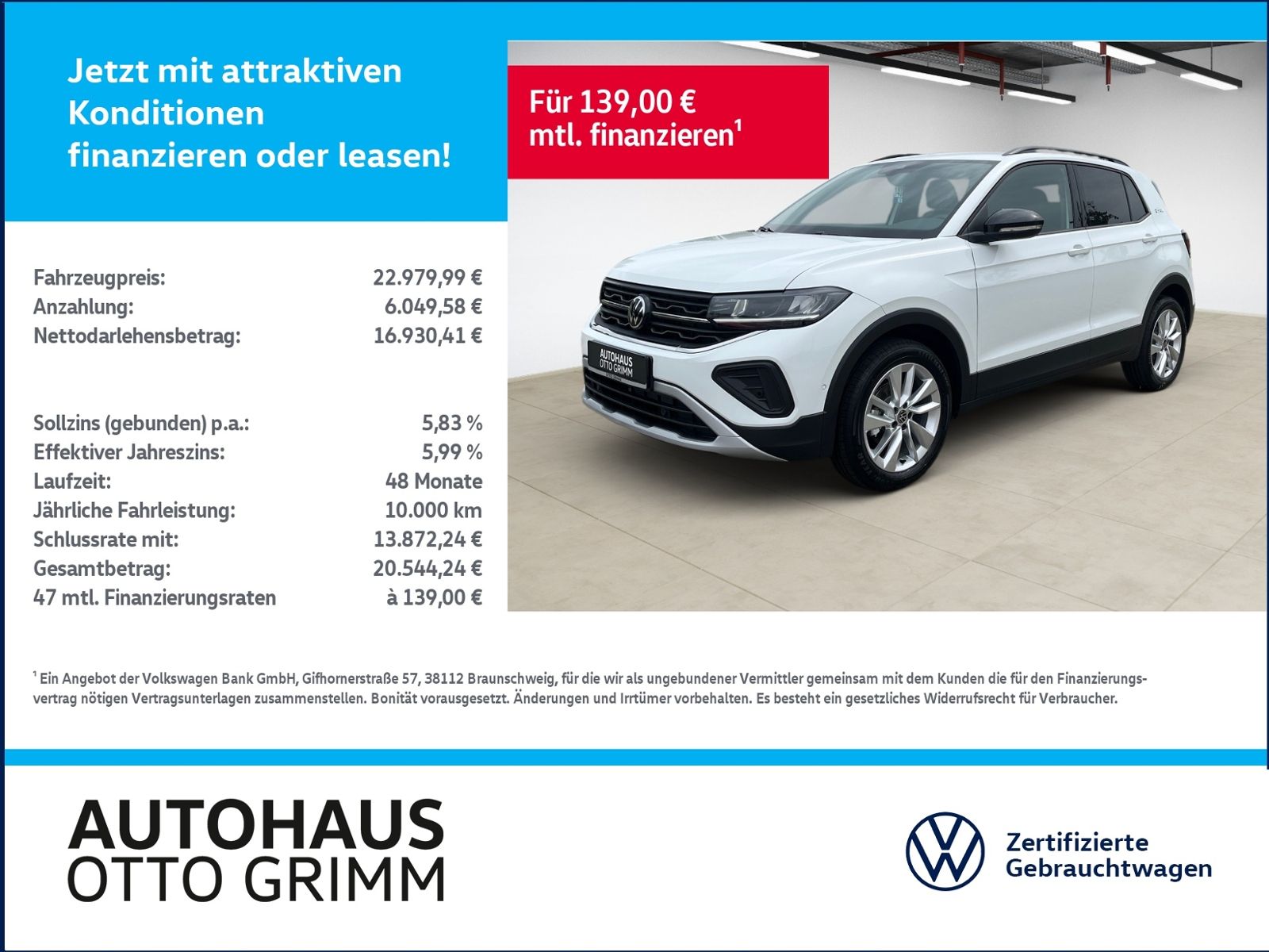 Volkswagen T-Cross 1.0 TSI Goal LED Navi Kamera ACC foto 1