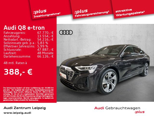 Audi Q8 e-tron Sportback 55 S line *Matrix*HuD*B&O*