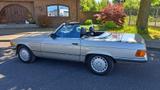 Mercedes-Benz SL 500 Mopf Rauchsilber / Leder dunkel Braun TOP - Mercedes-Benz SL 500 aus 1985