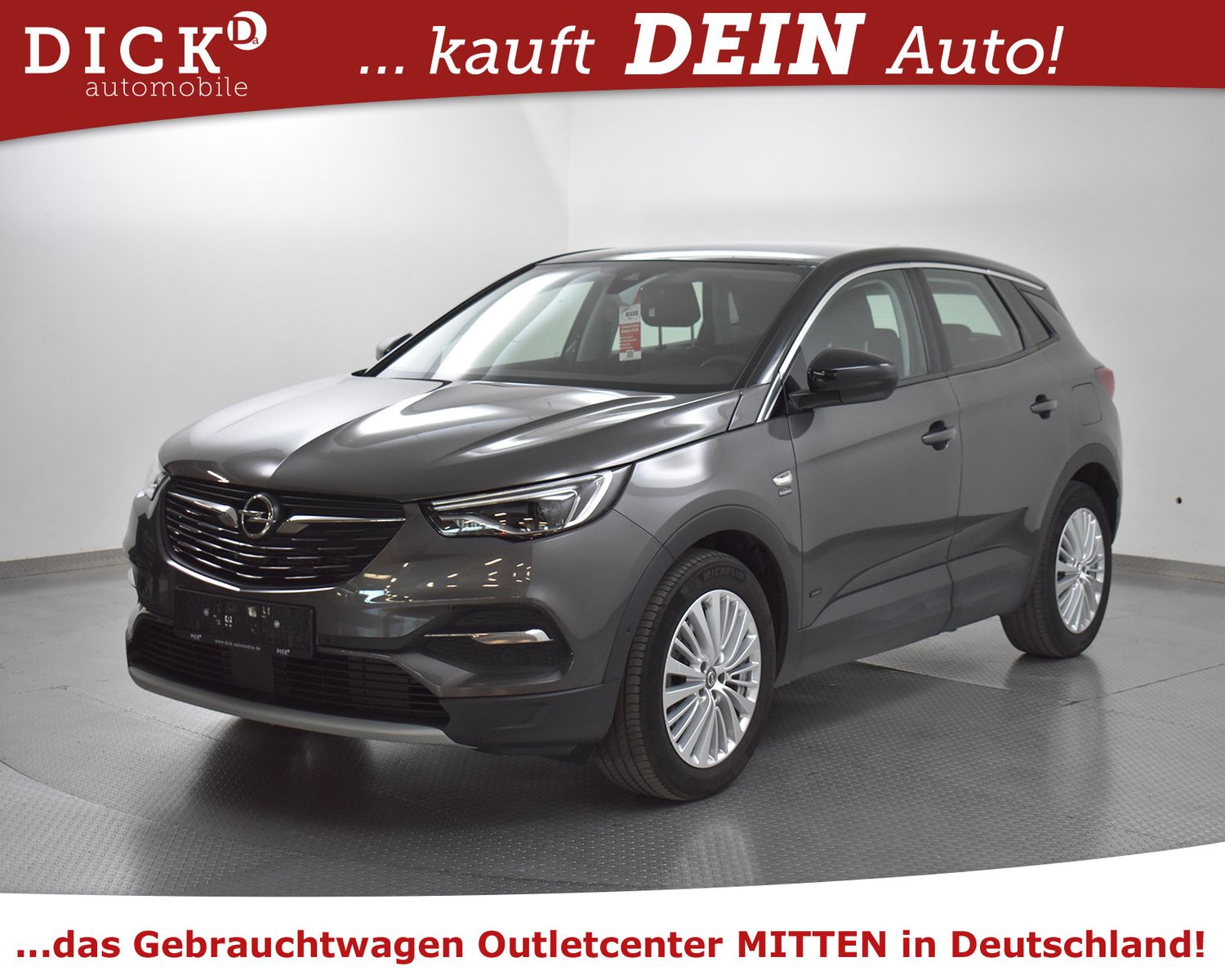 Fahrzeugabbildung Opel Grandland X 1.6 Aut Innov NAVI+KAM+BILED+SHZ+18"