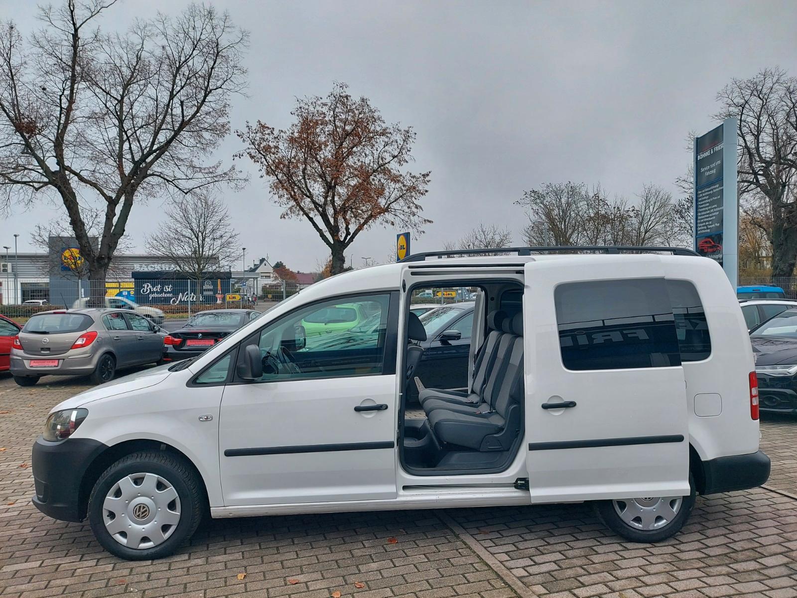 Volkswagen Caddy Kasten Maxi lang 5 Sitze Klima DSG AHK SHZ