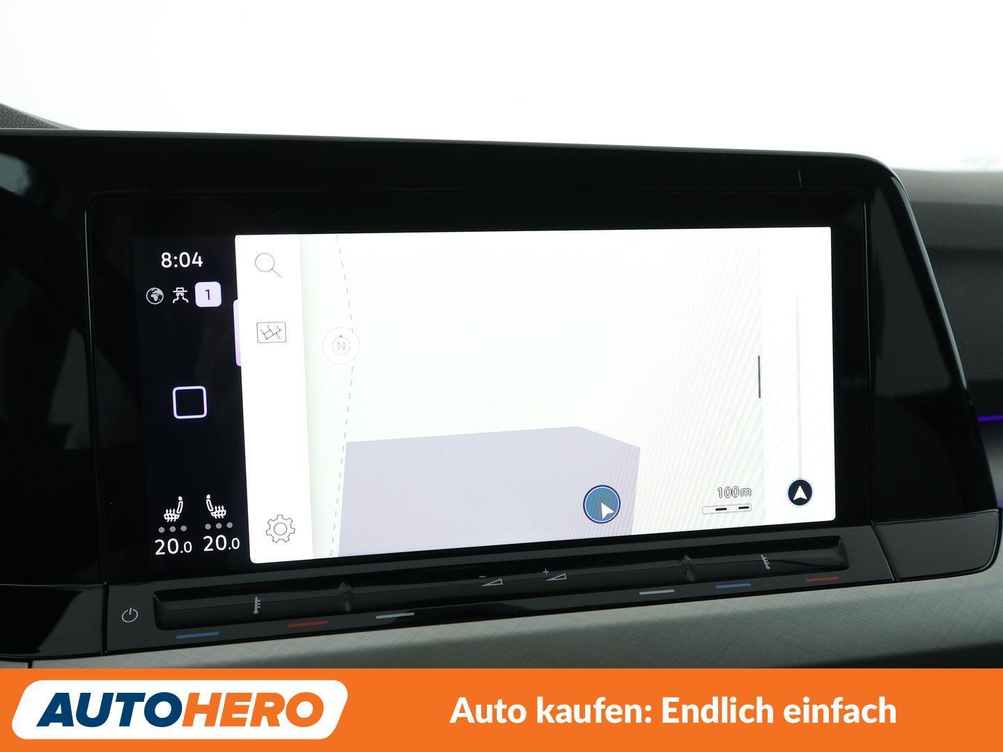 Volkswagen Golf VIII 1.0 eTSI Life Aut.*LED*NAVI*ACC*PDC*, миниатюра 21
