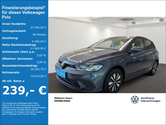 Volkswagen Polo 1.0 TSI DSG MOVE Navi Sitzheizung APP-Conne