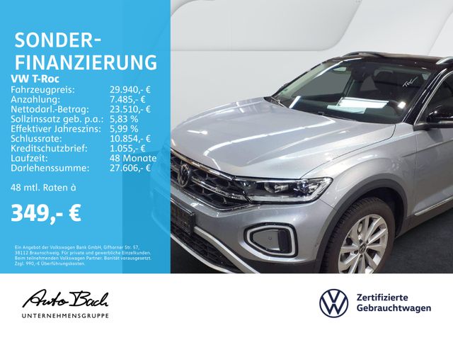 Volkswagen T-Roc 1.5 TSI DSG Style, Navi, LED, AHK, App-Con