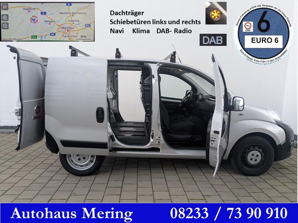 Fiat Fiorino SX Klima Navi 2xSchiebetür Dachträger