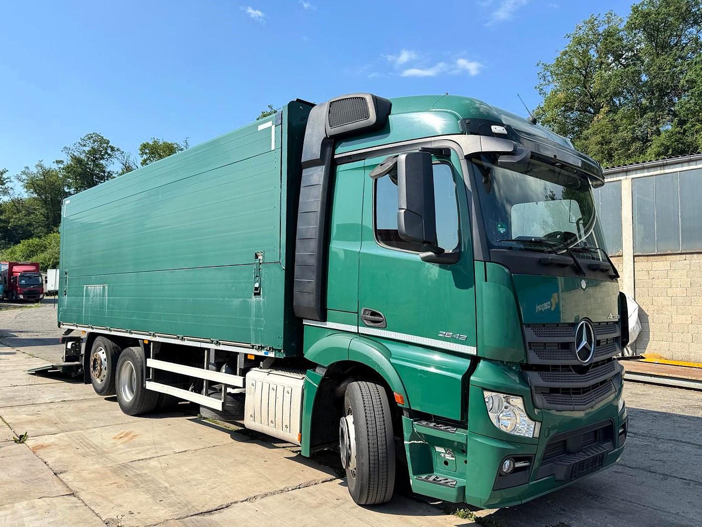 Mercedes-Benz 2543 Actros 6x2 ORTEN TOPLINER Schwenkwandaufbau