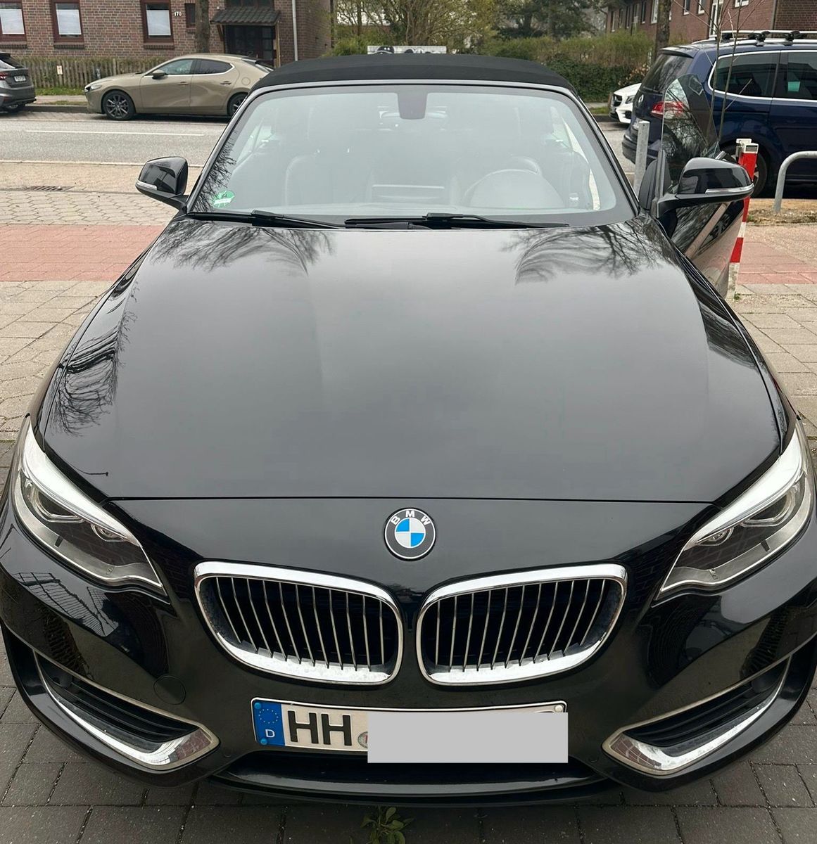 BMW 220d Cabrio Luxury Line *Voll-Leder *Kamera *LED