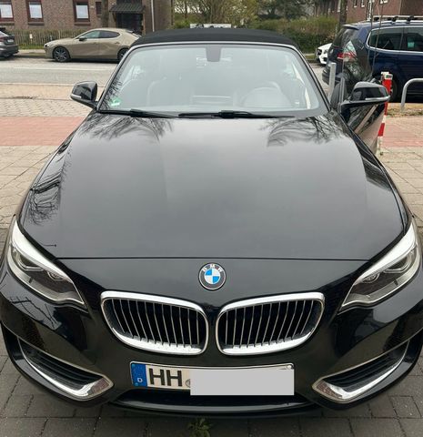 BMW 220d Cabrio Luxury Line *Voll-Leder *Kamera *LED