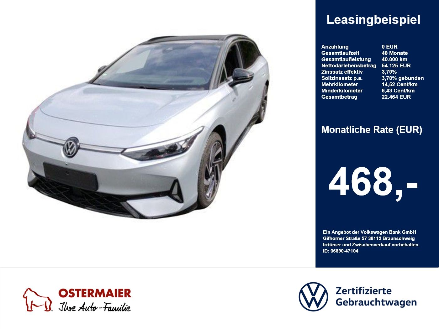 Volkswagen ID.7 Tourer GTX 340PS 4M ACC.5J-G.WÄRMEPU foto 1
