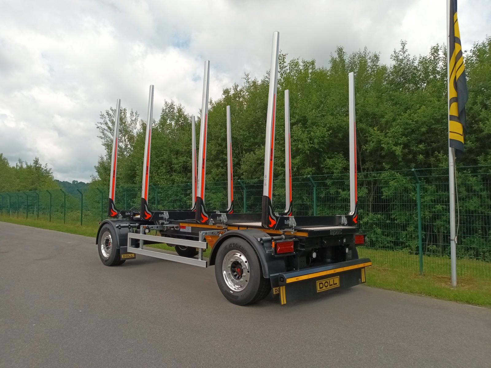 Doll rapid+ 2-Achs-Kurzholzanhänger A2K-LE59-L ALPHA