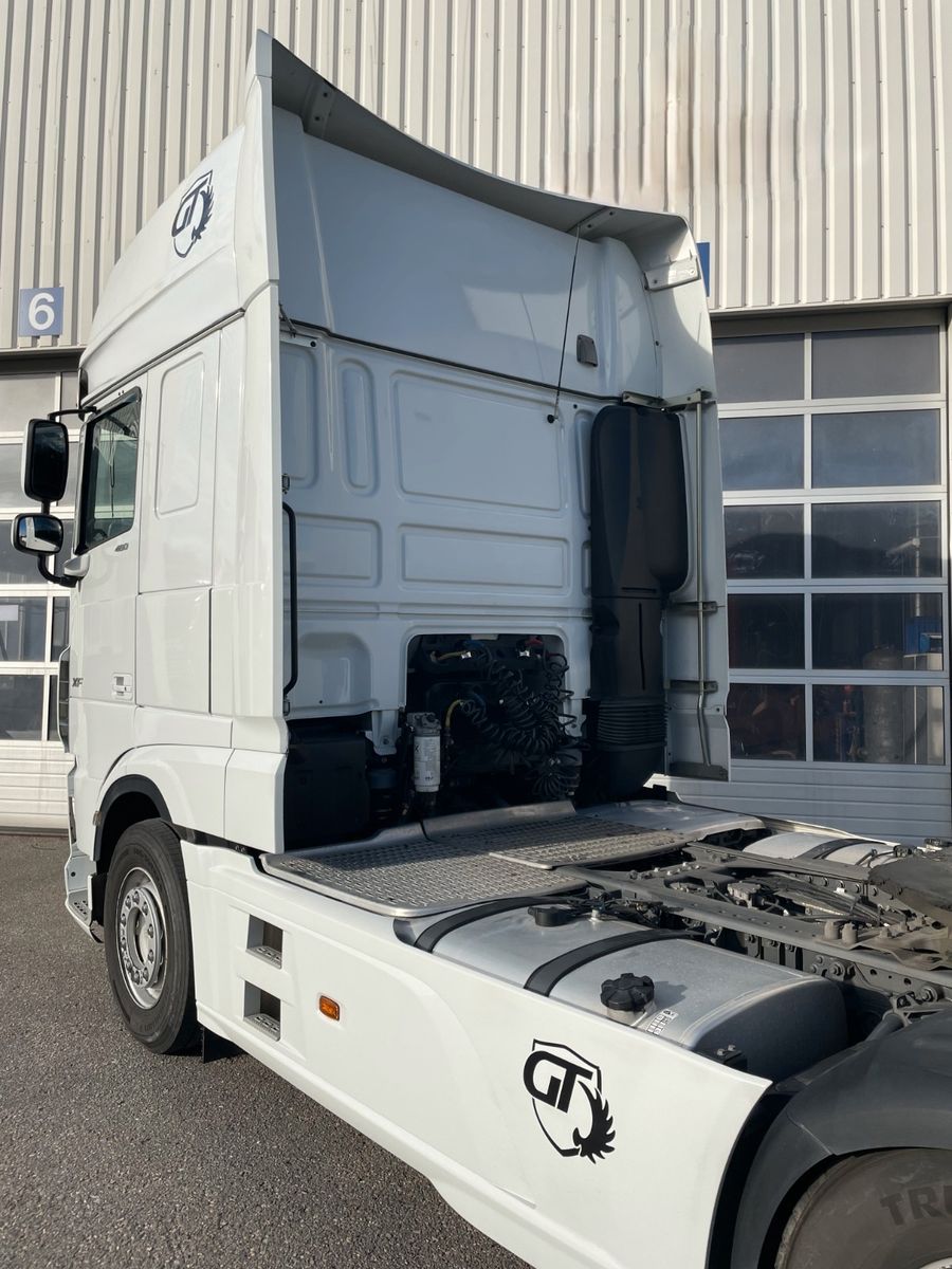 Fahrzeugabbildung DAF FT XF480 SSC, 2x Tank, Standklima, Lampenbügel