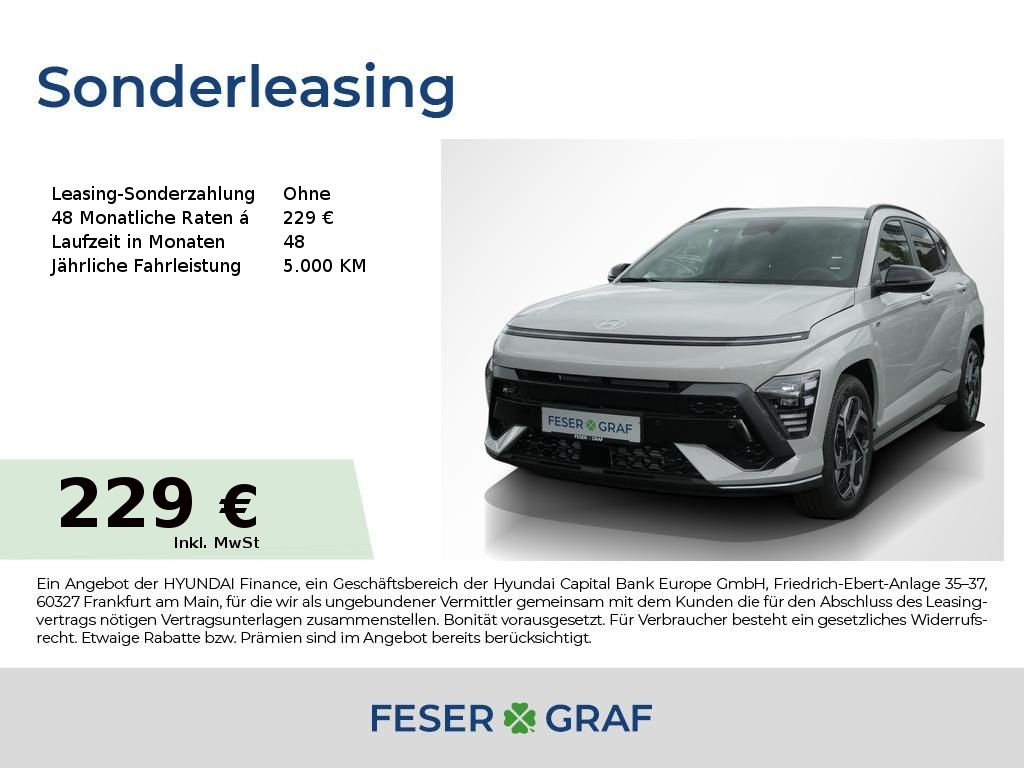 Hyundai Kona N-LINE BOSE NAVI LED SHZ LHZ CARPLAY KLIMA