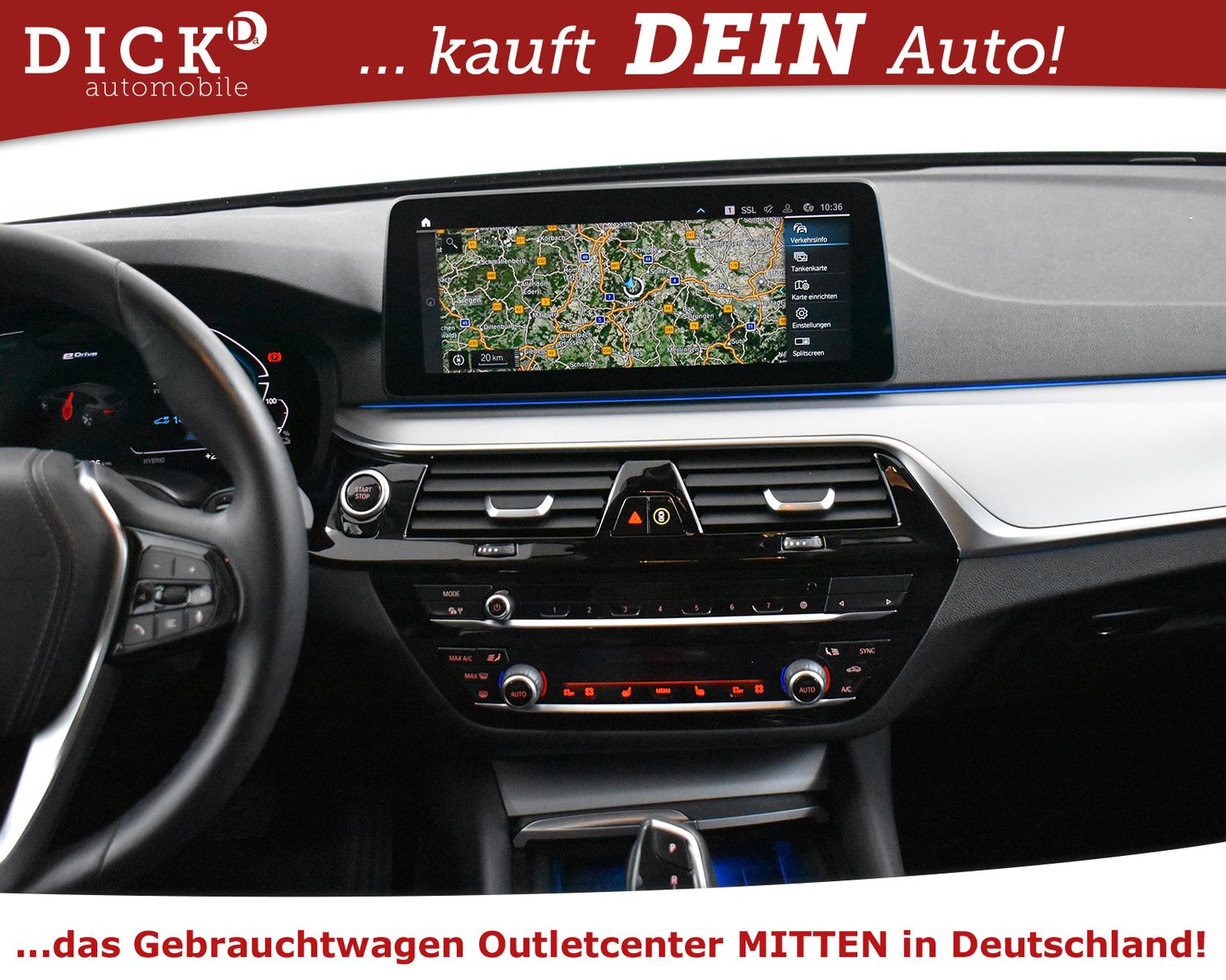 BMW 530e T Aut. SHADO+PANO+H&K+PROF+KAM+ACC+LED+M18" - Image 14