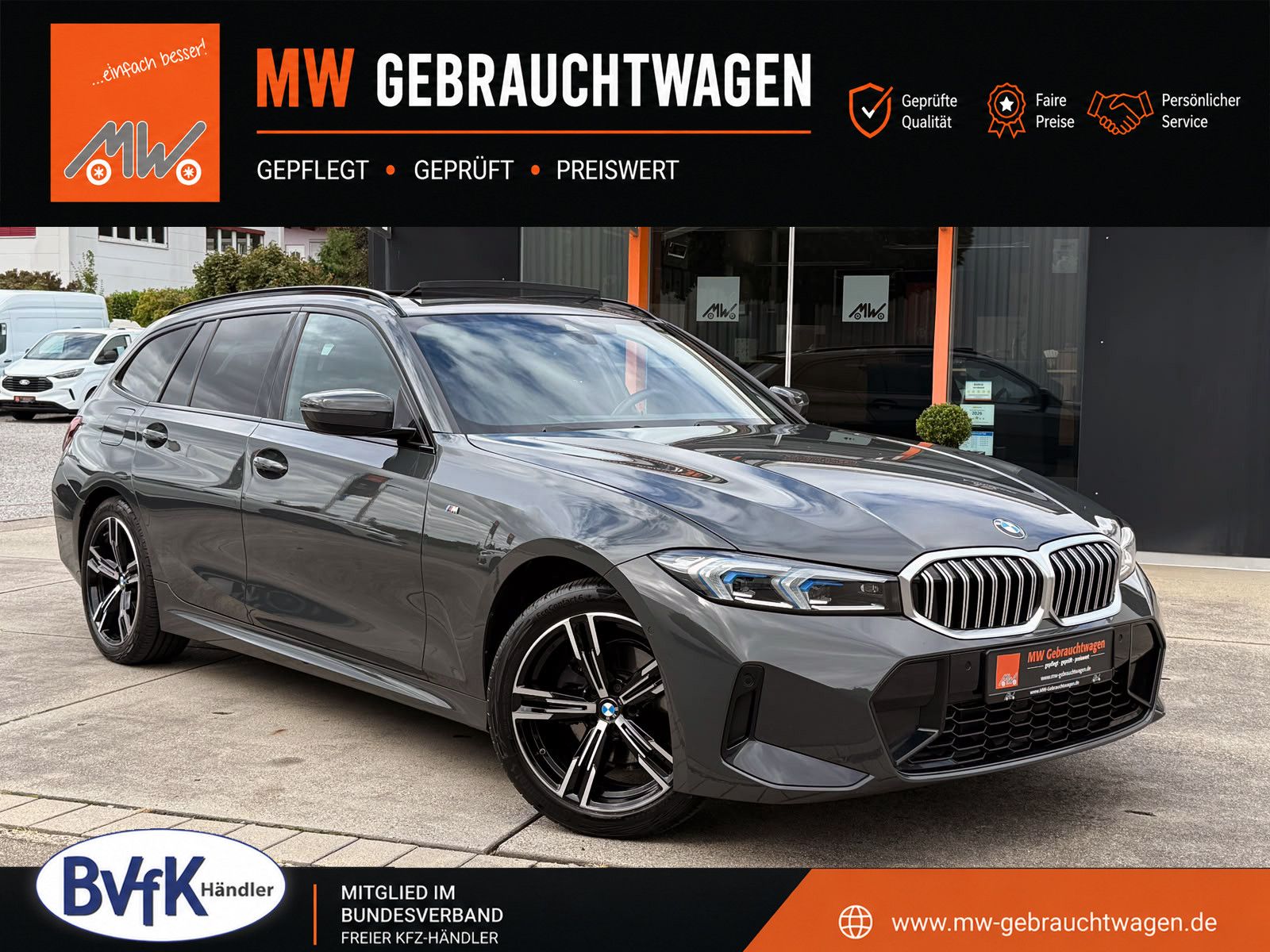 Fahrzeugabbildung BMW 320i Touring Steptr. M-Sport PANO LED KAM H&K BT