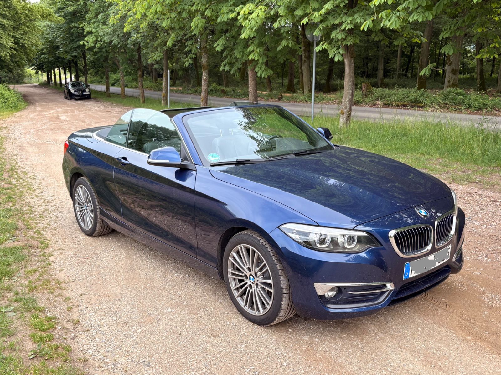 BMW 218i Cabrio Luxury Line, AHK, Inspektion Neu ! 