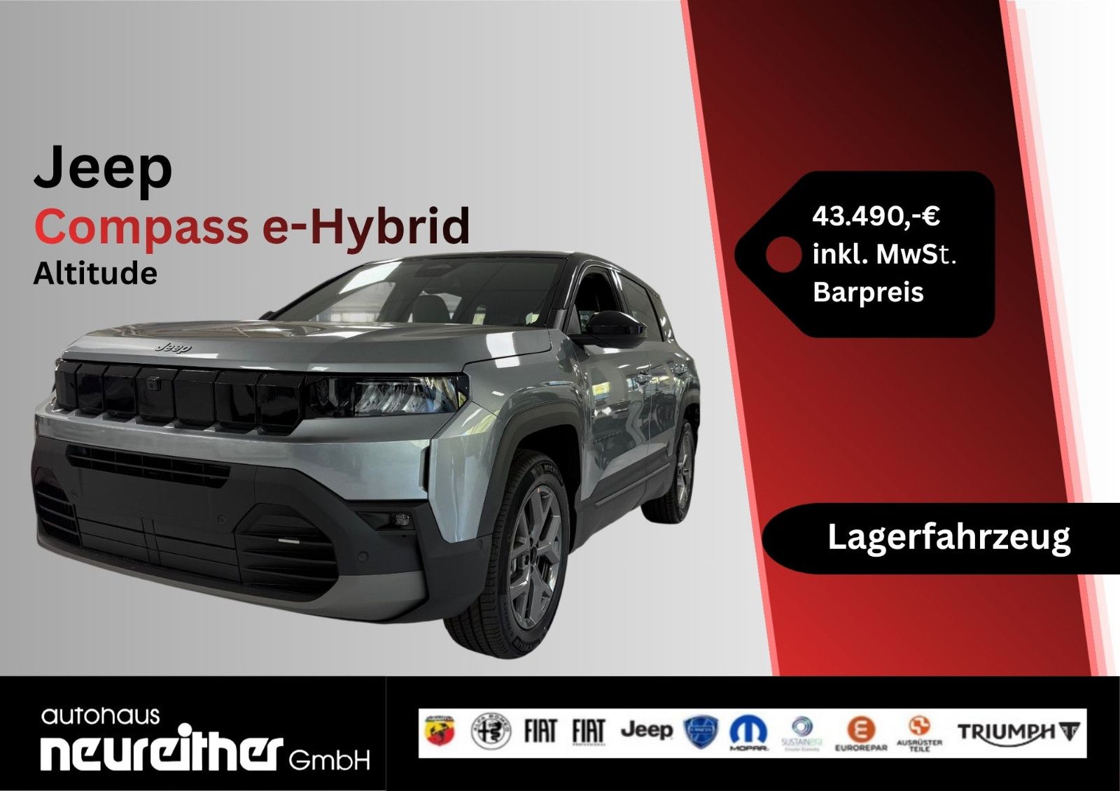 Jeep Compass 1.2 e-Hybrid DCT6 Altitude