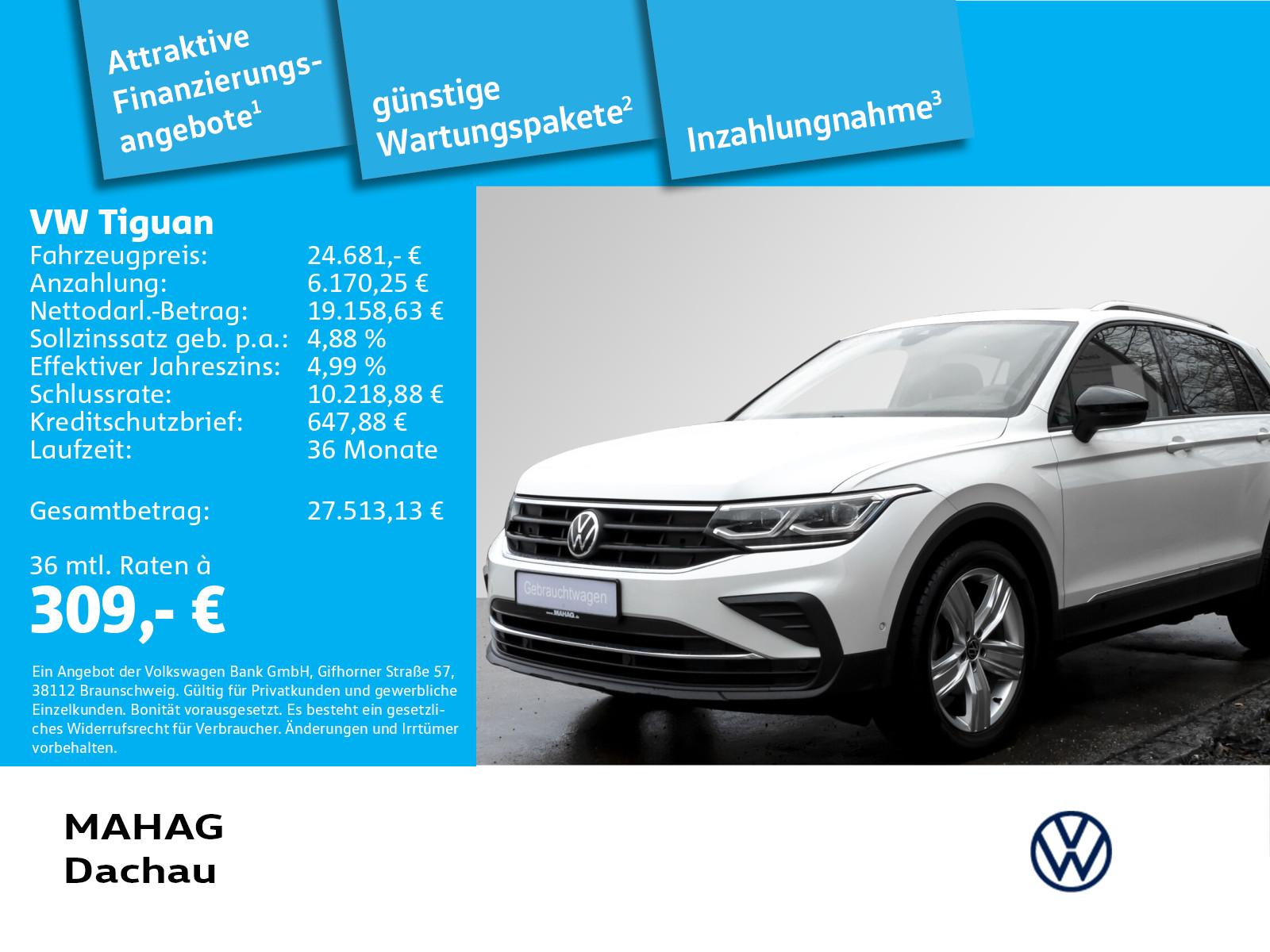 Volkswagen Tiguan 1.5 TSI UNITED Navi IQ.LIGHT Panorama Eas