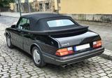 Saab 900 Turbo S, Cabrio mit rotem Steuergerät - Saab 900: Cab