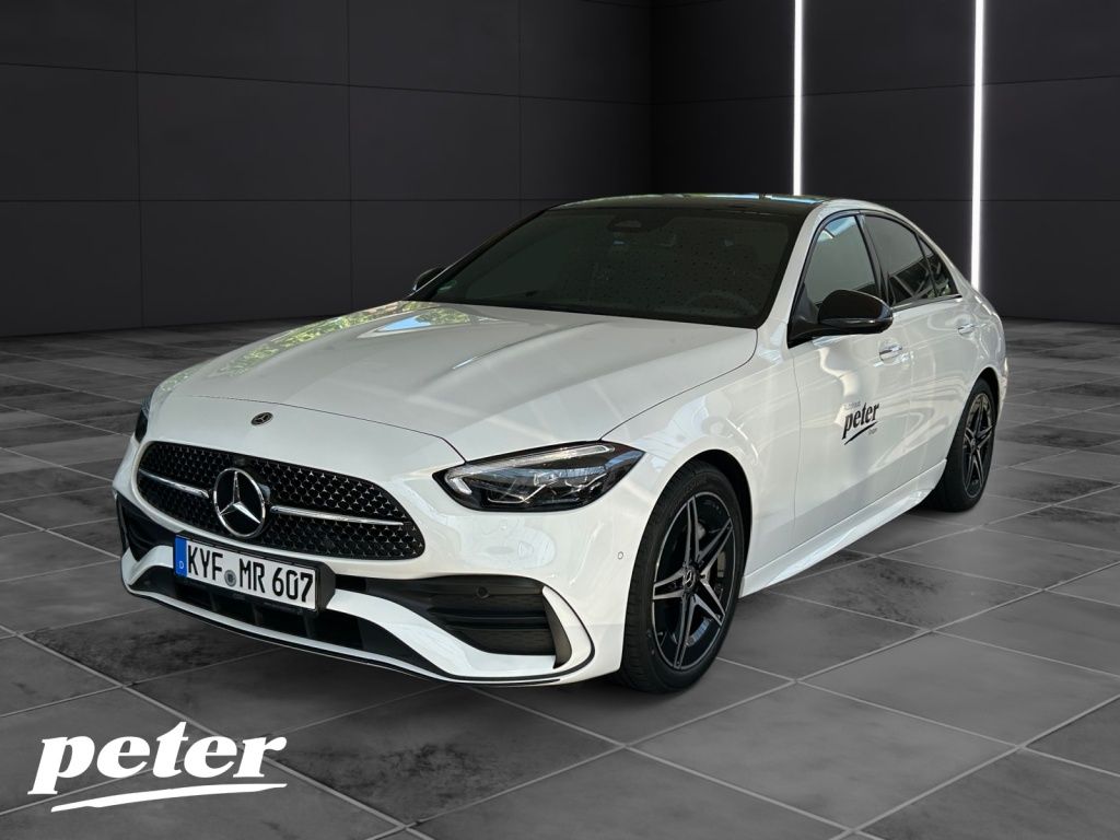Mercedes-Benz C 180 AMG+NIGHT+18''+PANORAMA+360°+9G+LED+KEYLES