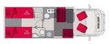 Pilote P746 GJ Evidence,160 PS,AUTOM.,Solar,Sat,RFK,Nav - Pilote Teilintegrierter