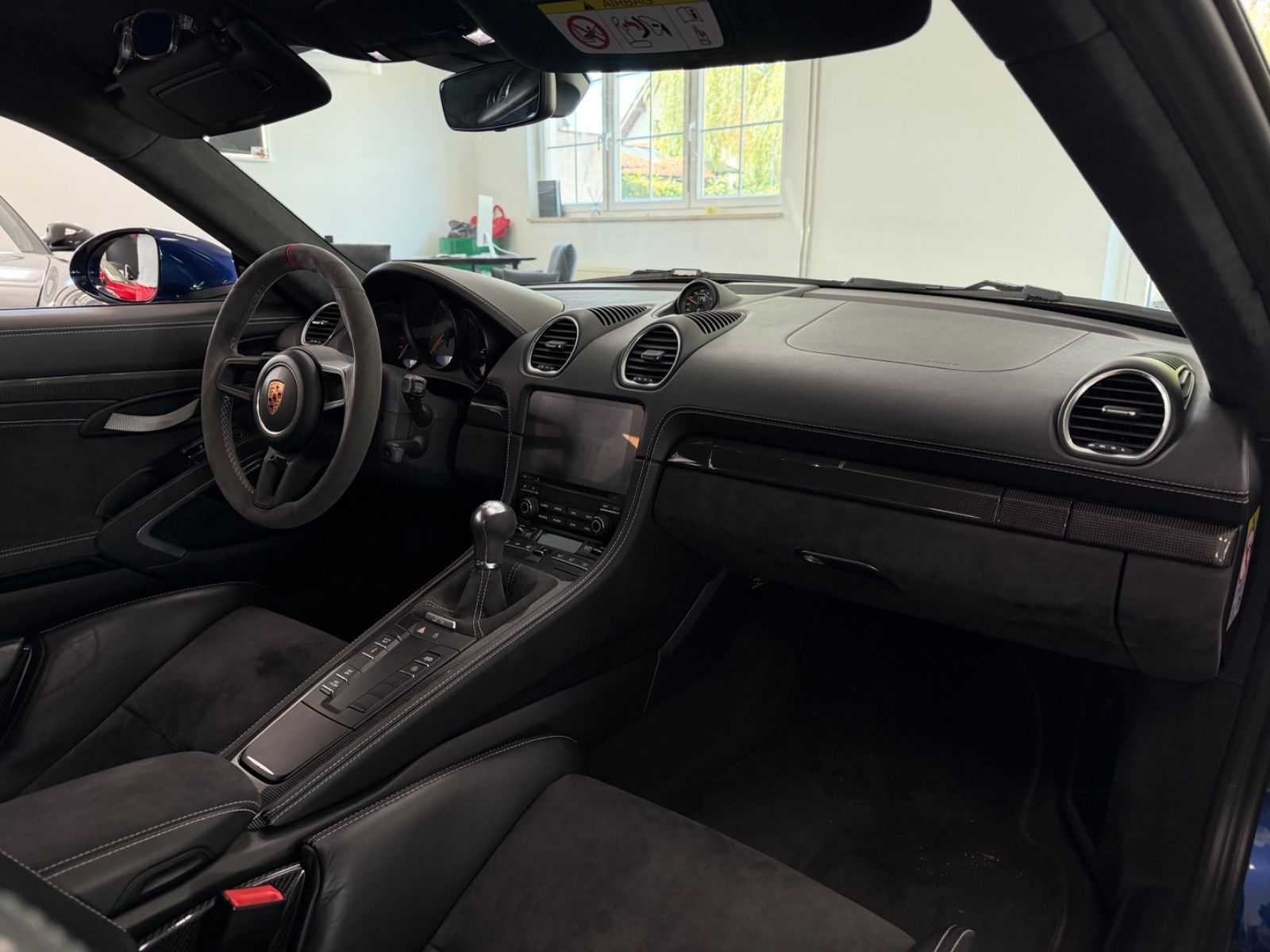 Porsche Cayman GT4 Clubsport Deutsch Schalter PZ Scheckh foto 13