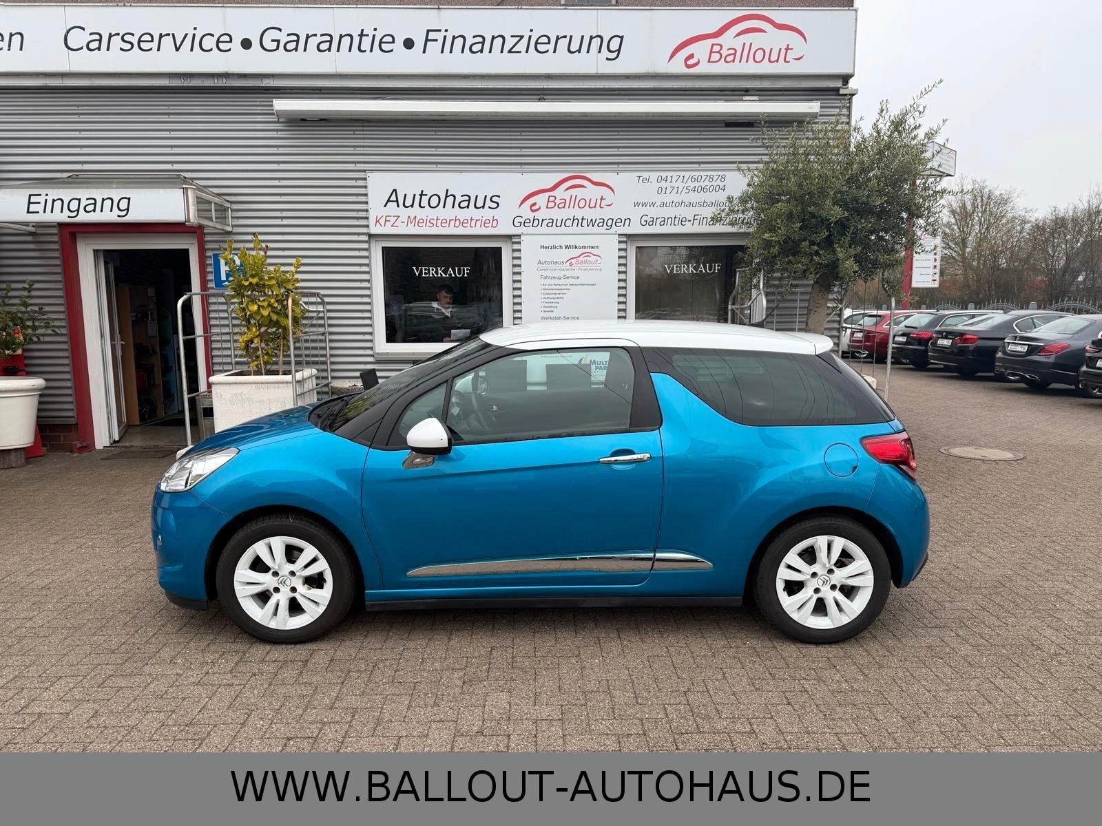 Citroën DS3 SoChic*2.HAND*KLIMA*HIFI*TEMPO*TÜV/AU NEU*