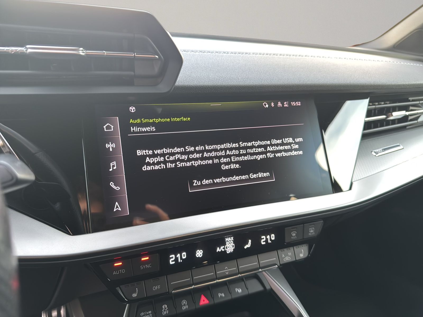 A3 35 1.5 TFSI Sportback S line, Virtual, Matrix