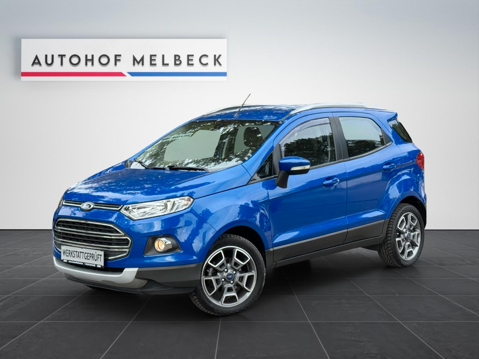 Ford EcoSport Titanium *2.HAND*TEILLEDER*PDC*KLIMA*